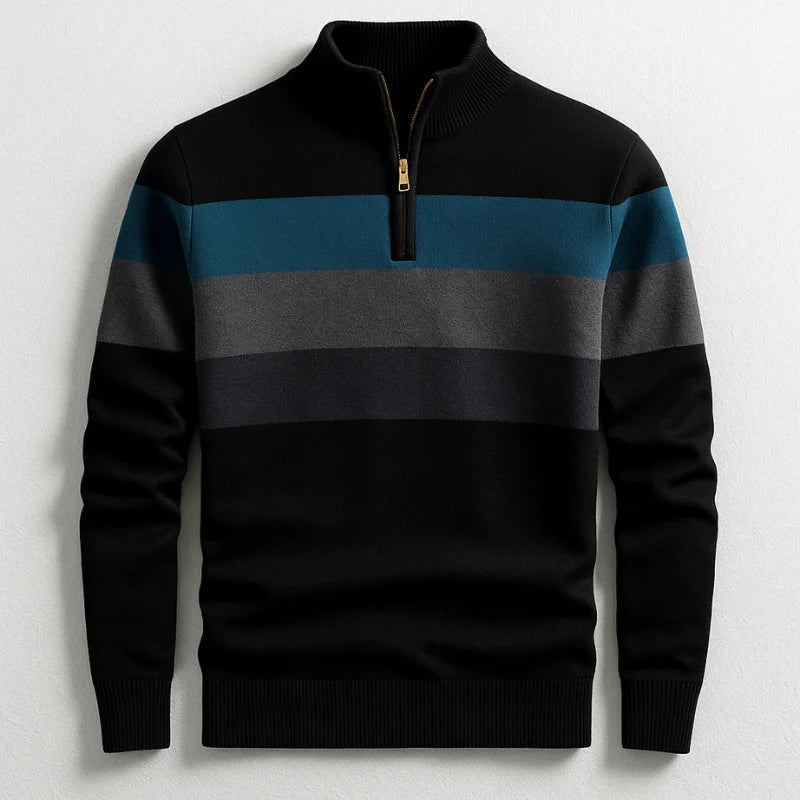 Men's Relaxed Striped Lorven Jumper