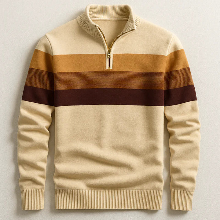 Men's Relaxed Striped Lorven Jumper