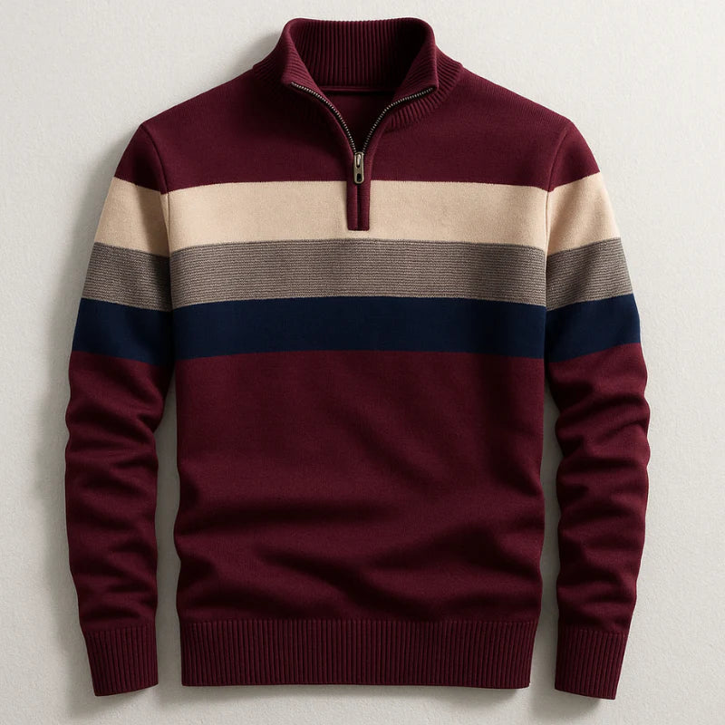 Men's Relaxed Striped Lorven Jumper