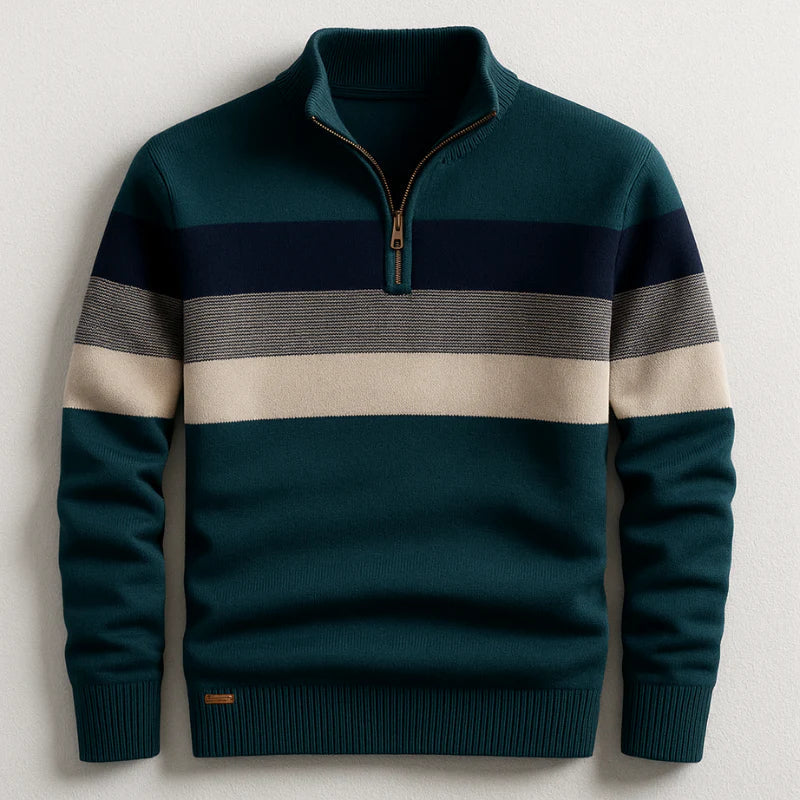 Men's Relaxed Striped Lorven Jumper