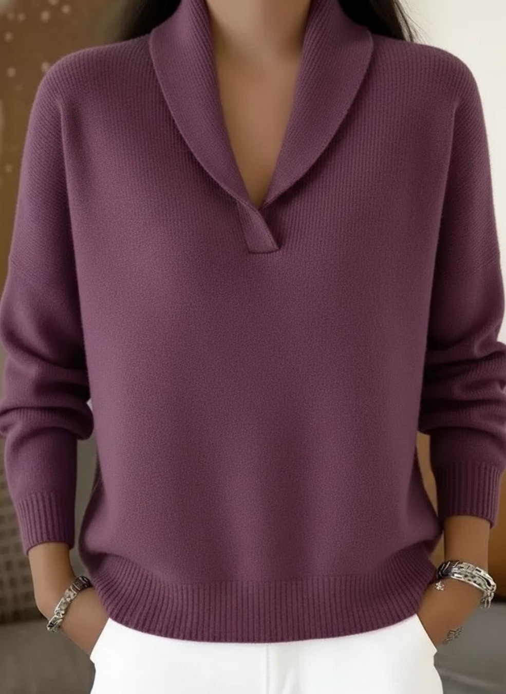 Antonine™ | V-Neck Sweater