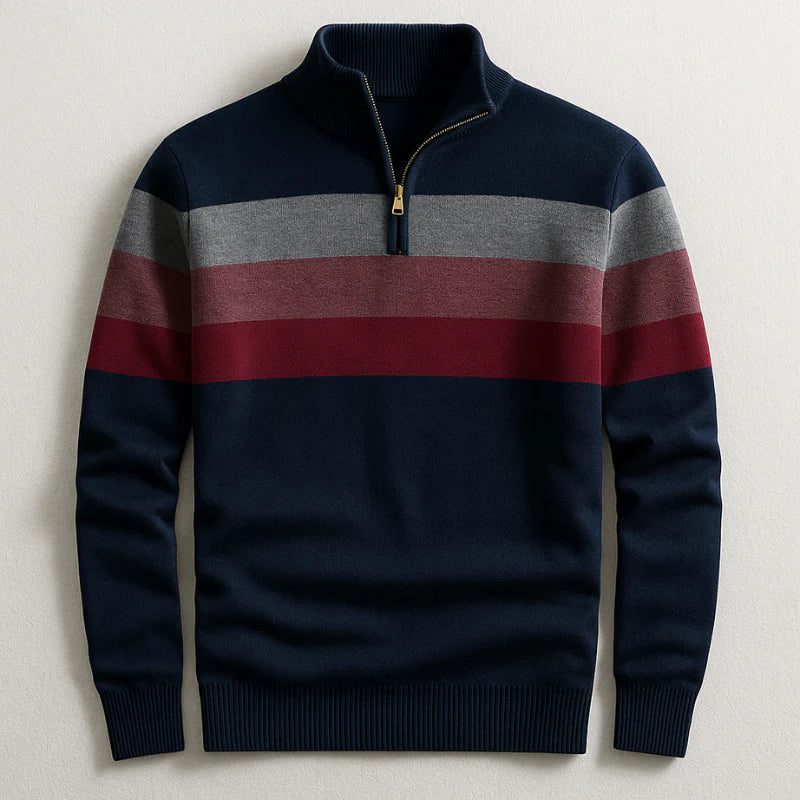 Men's Relaxed Striped Lorven Jumper