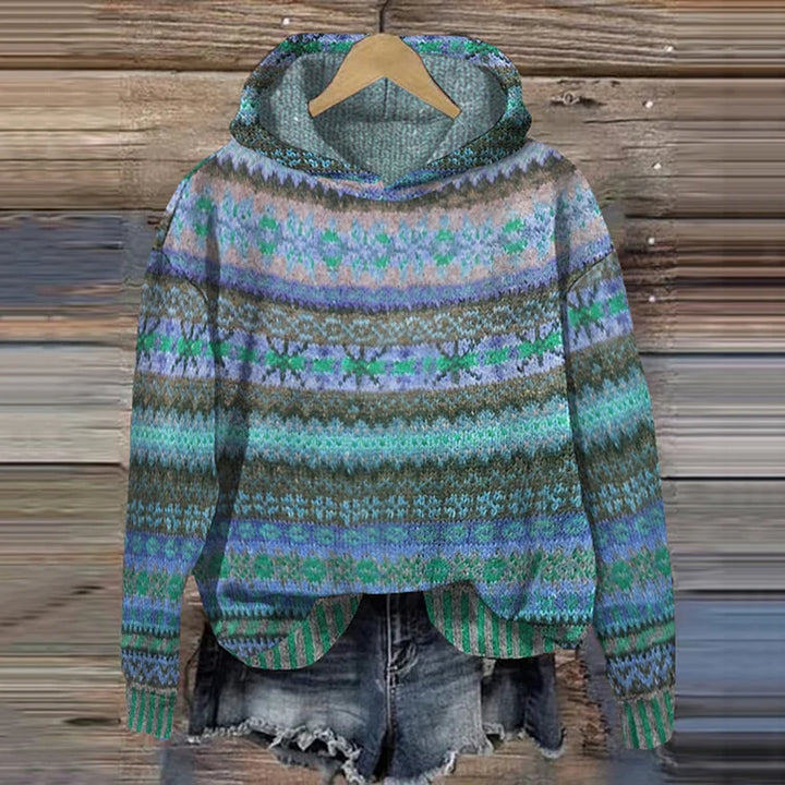 Lina | Women's Longline Cozy Ethnic Jumper