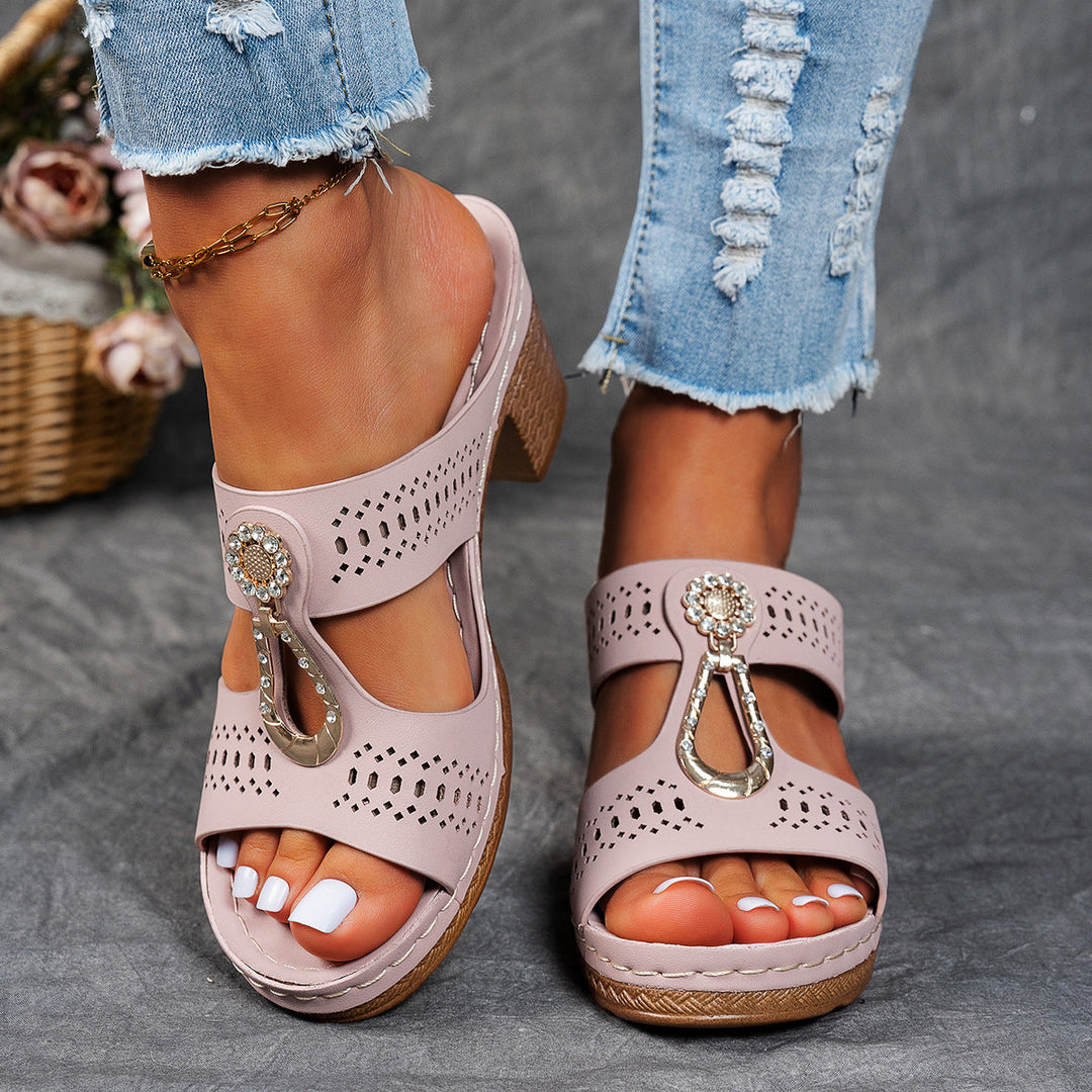 Isabella | Orthopedic High-Heel Comfort Sandals