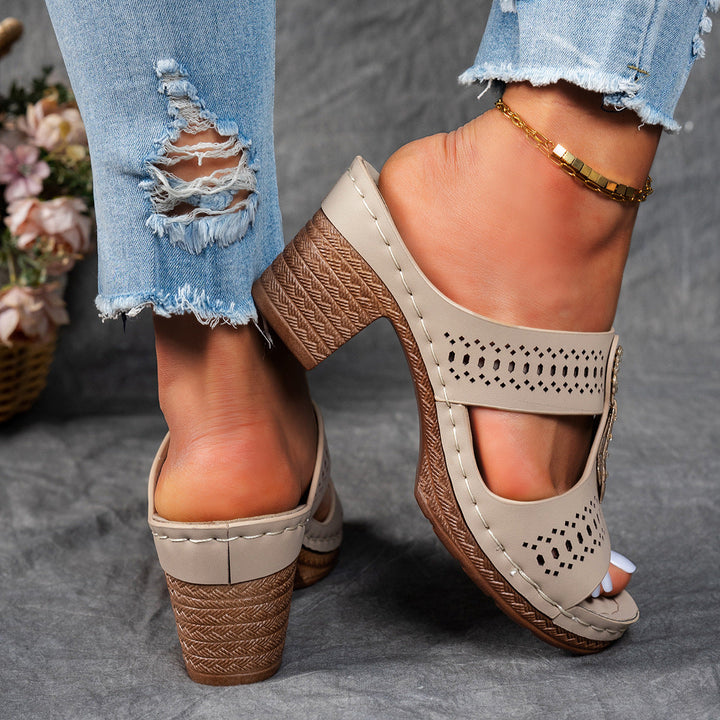 Isabella | Orthopedic High-Heel Comfort Sandals