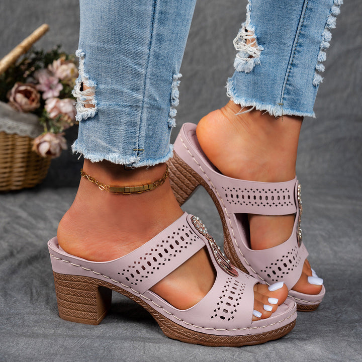 Isabella | Orthopedic High-Heel Comfort Sandals