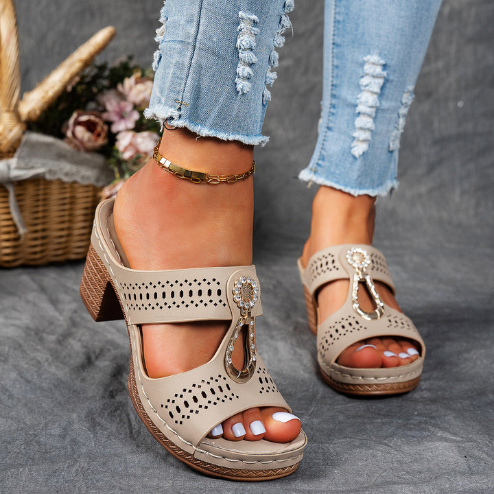 Isabella | Orthopedic High-Heel Comfort Sandals