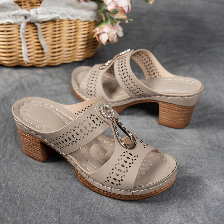 Isabella | Orthopedic High-Heel Comfort Sandals