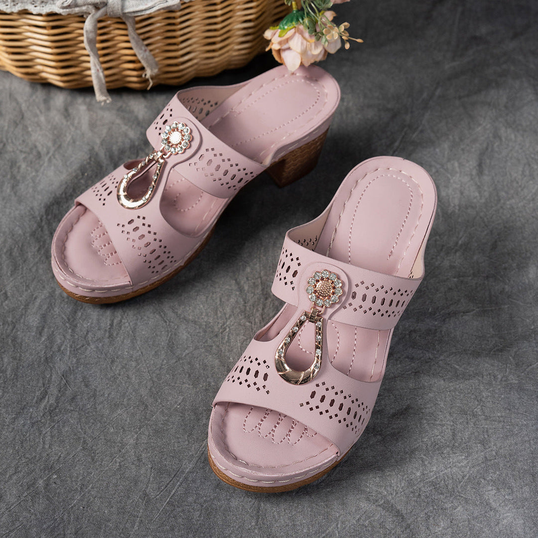 Isabella | Orthopedic High-Heel Comfort Sandals