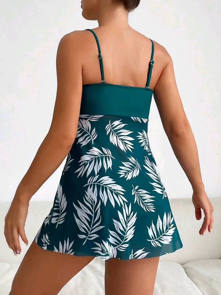 Camille | Ocean Palm Swim Dress