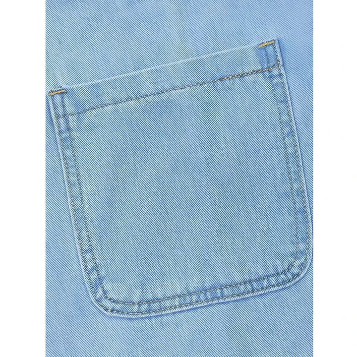 Saylor™ Relaxed Denim-Look Dress