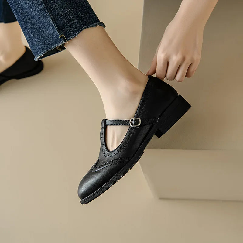 Nancy & Ruth | Elegant T-Strap Mary Janes