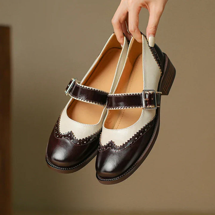 Nancy & Ruth | Miana Leather Mary Janes
