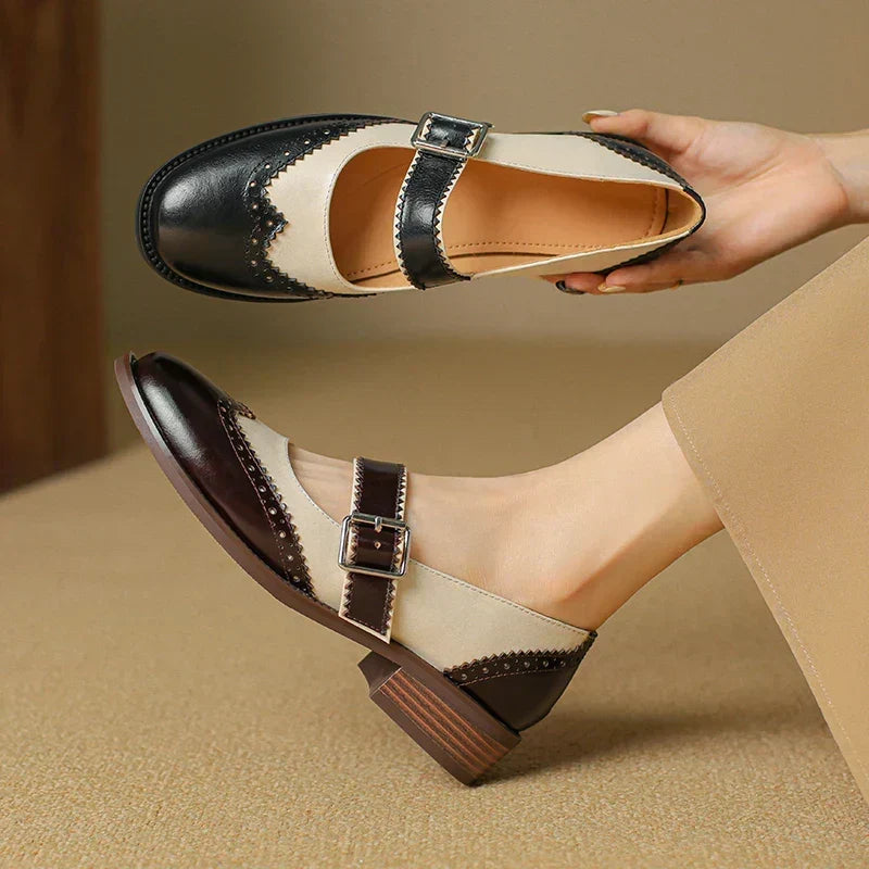 Nancy & Ruth | Miana Leather Mary Janes