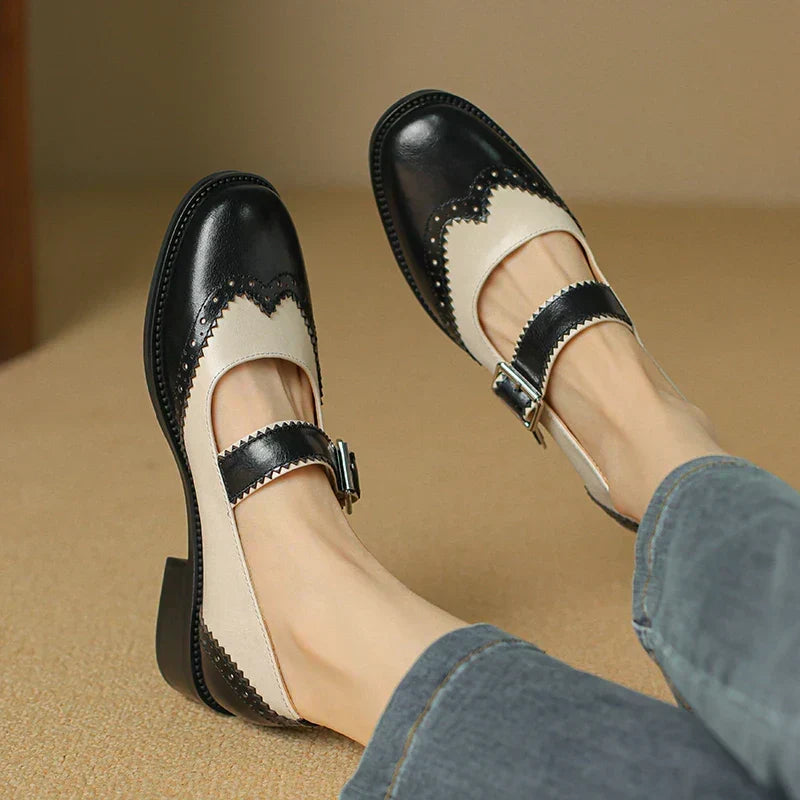 Nancy & Ruth | Miana Leather Mary Janes