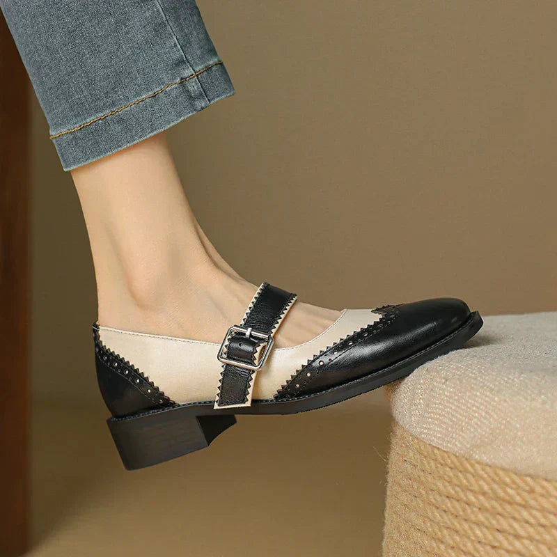 Nancy & Ruth | Miana Leather Mary Janes