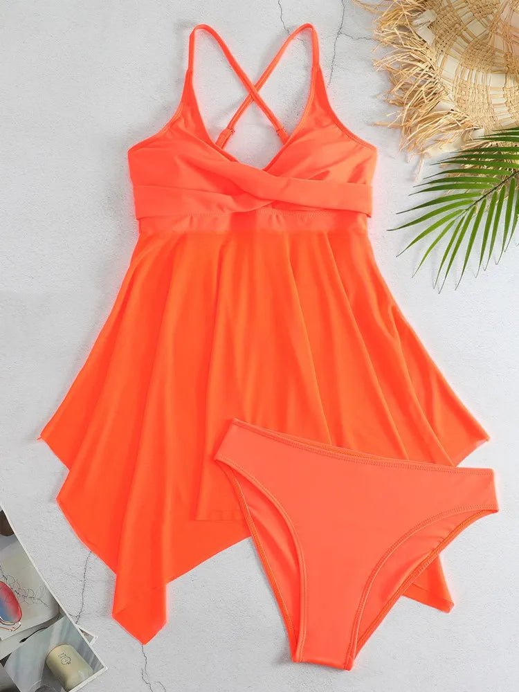 Natalie | Midnight Grace Swim Dress