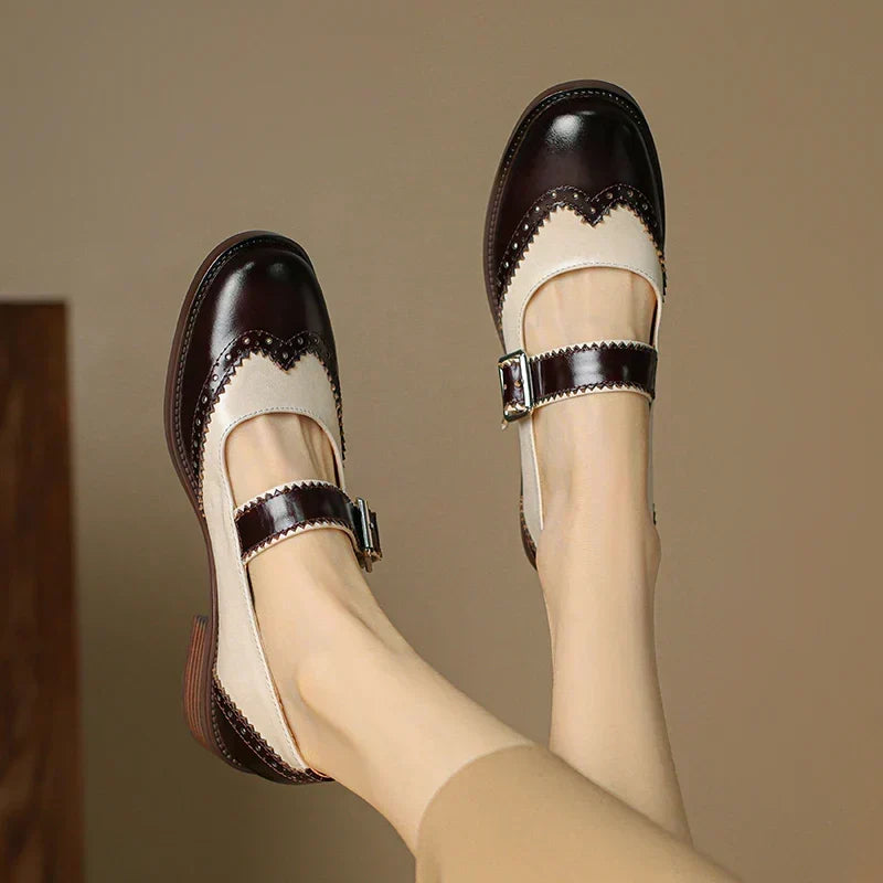 Nancy & Ruth | Miana Leather Mary Janes