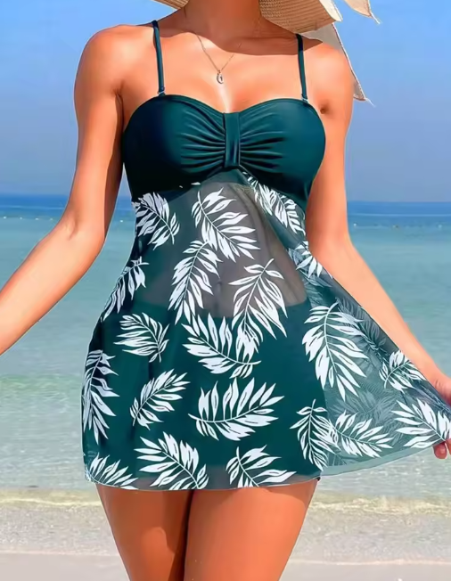 Diane | Floral Swimdress