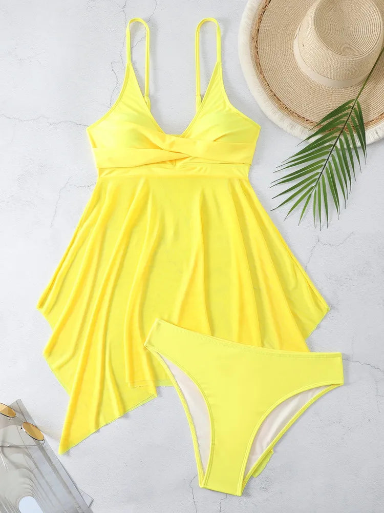 Natalie | Midnight Grace Swim Dress