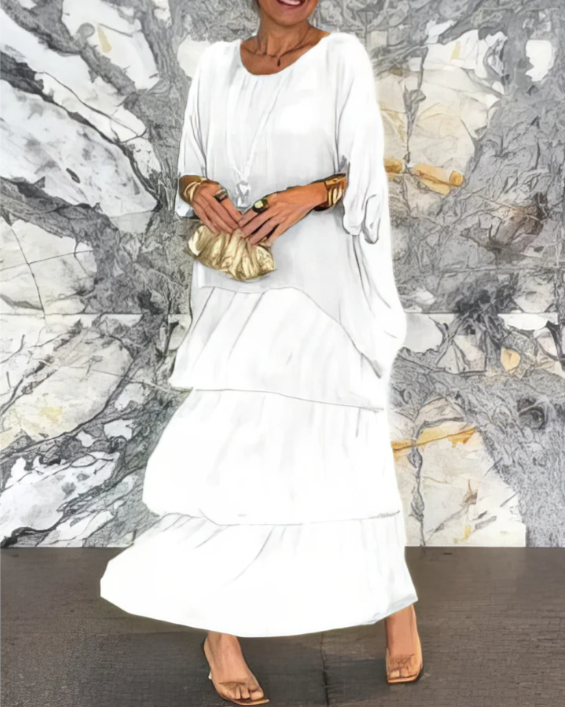 Clara | Stylish Flowy Maxi Dress