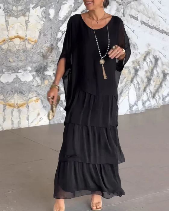 Clara | Stylish Flowy Maxi Dress