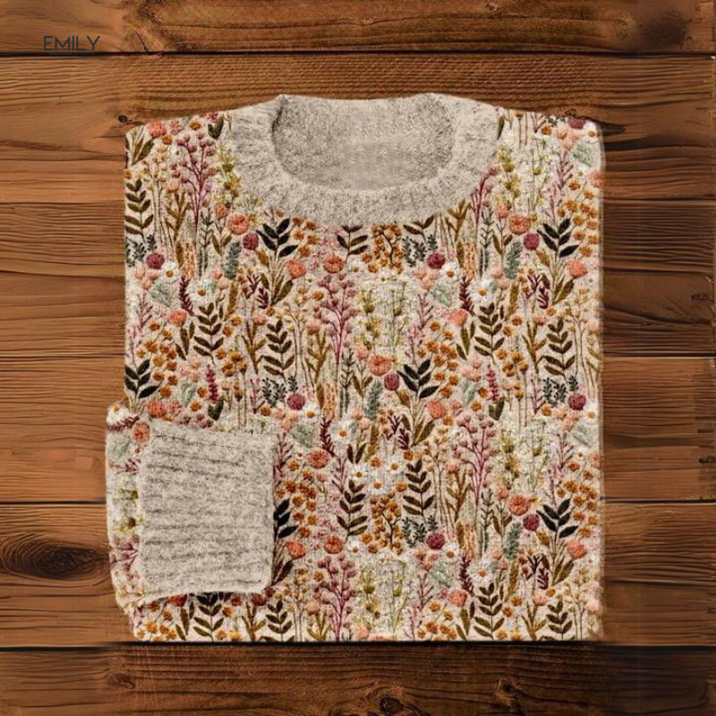 Jena | Women's Floral Soft Jumper