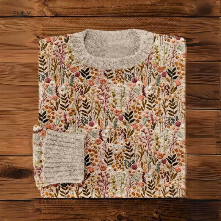 Jena | Women's Floral Soft Jumper