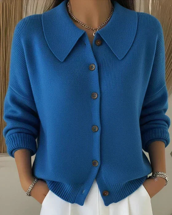 Vespera™ | Button Collar Cardigan