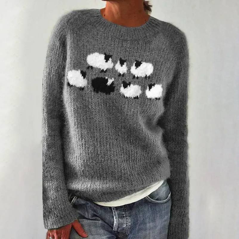 Poppy | Women's Cozy Retro Jumper