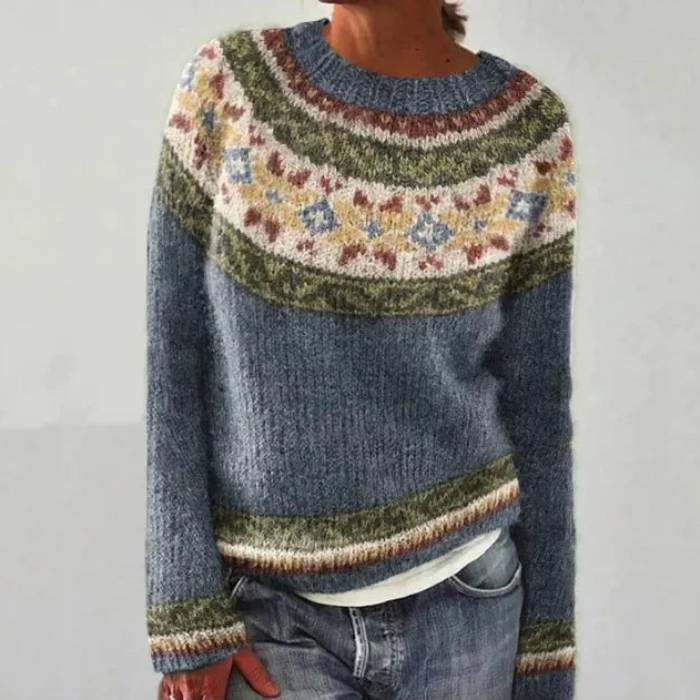 Ella | Women's Stylish Retro Jumper