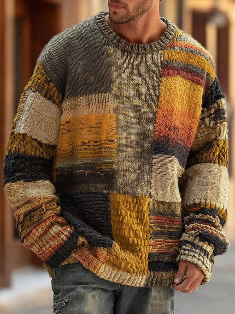 Men's Abstract Jumper by Gaten